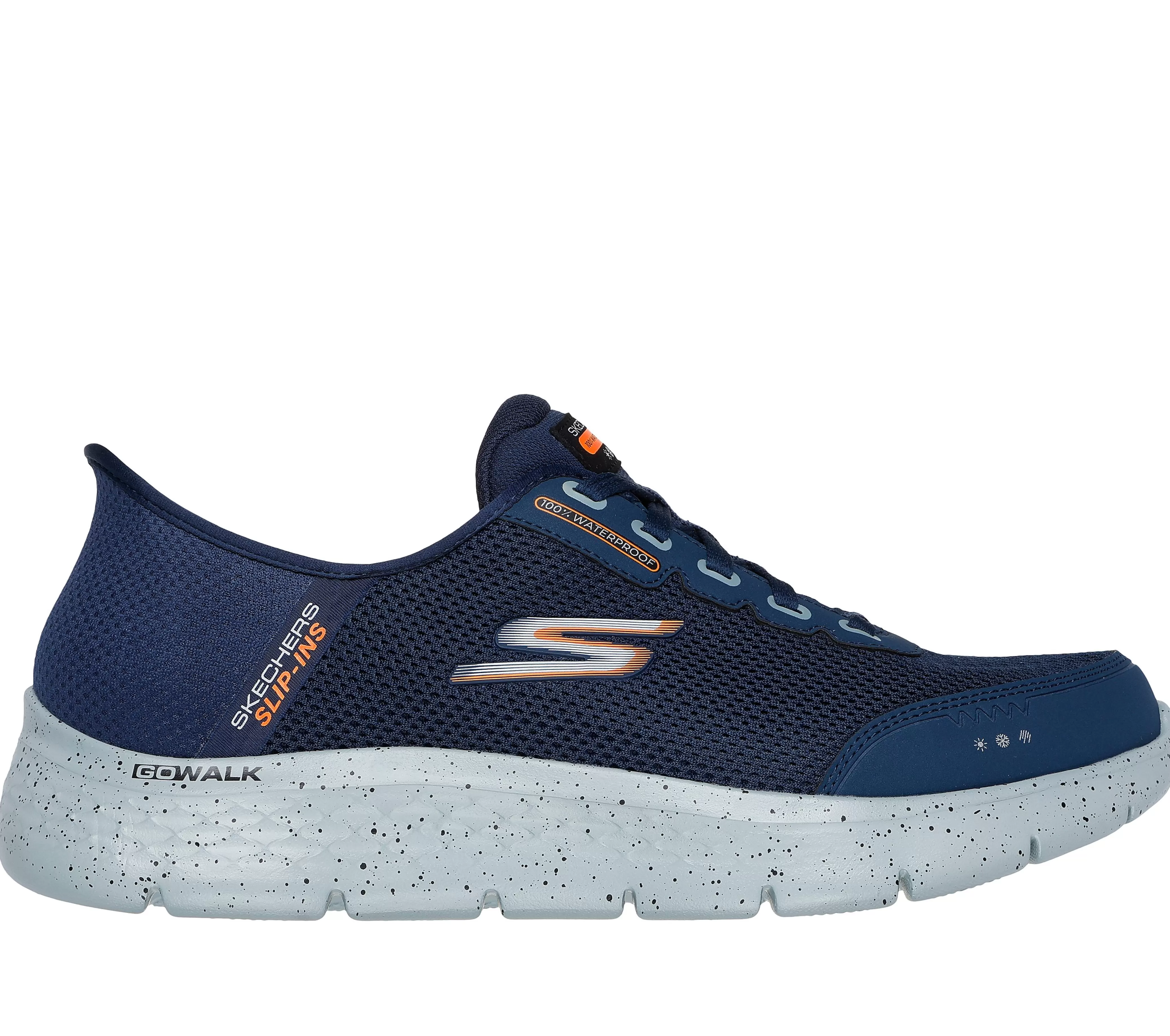 SKECHERS Slip-ins: GO WALK Flex - Waterproof | Hombre Sin Cordones | Hands Free Slip-Ins