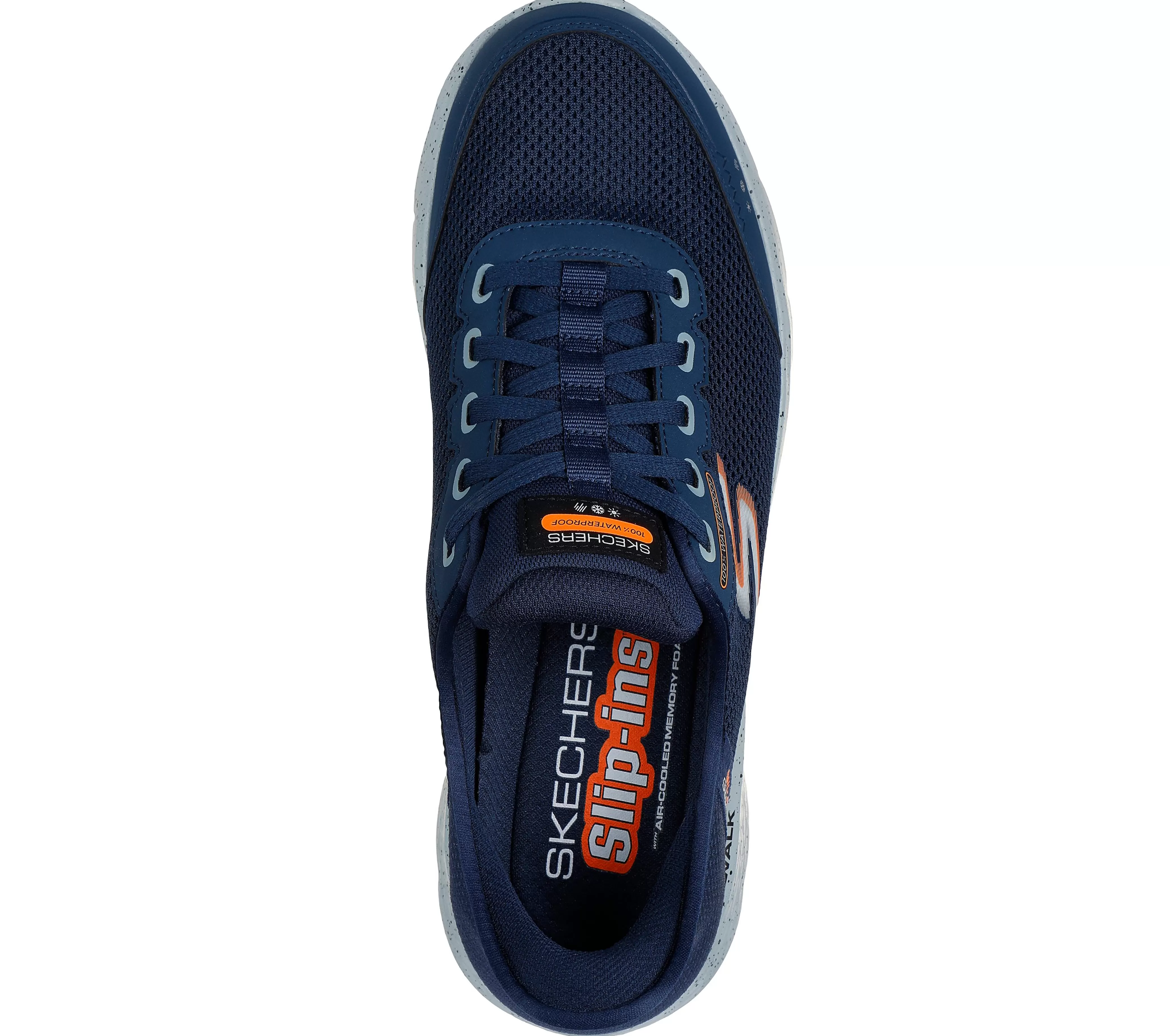 SKECHERS Slip-ins: GO WALK Flex - Waterproof | Hombre Sin Cordones | Hands Free Slip-Ins