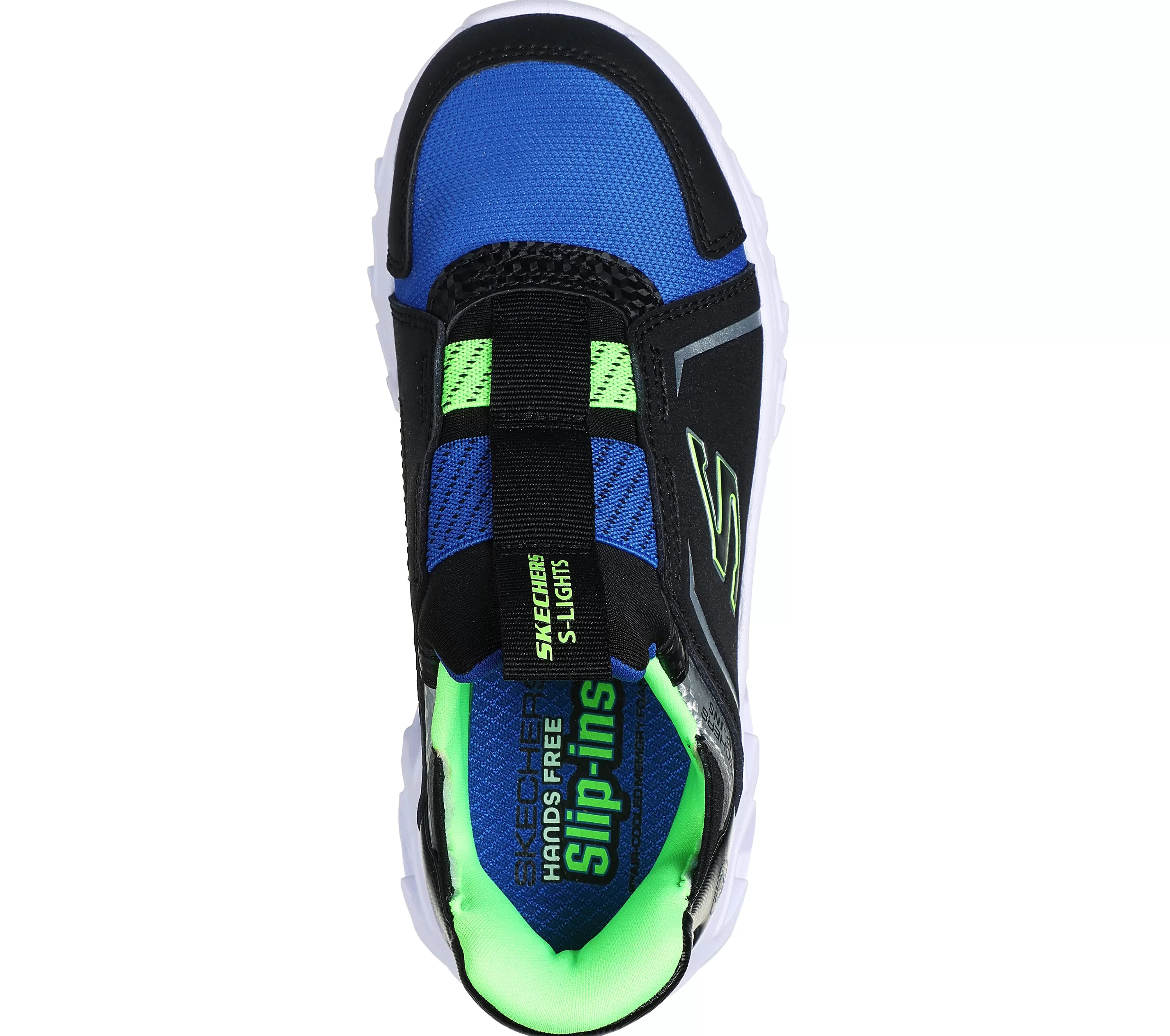 SKECHERS Slip-ins: Hypno-Flash 2.0 - Vexlux | Niños Sin Cordones | Con Luces