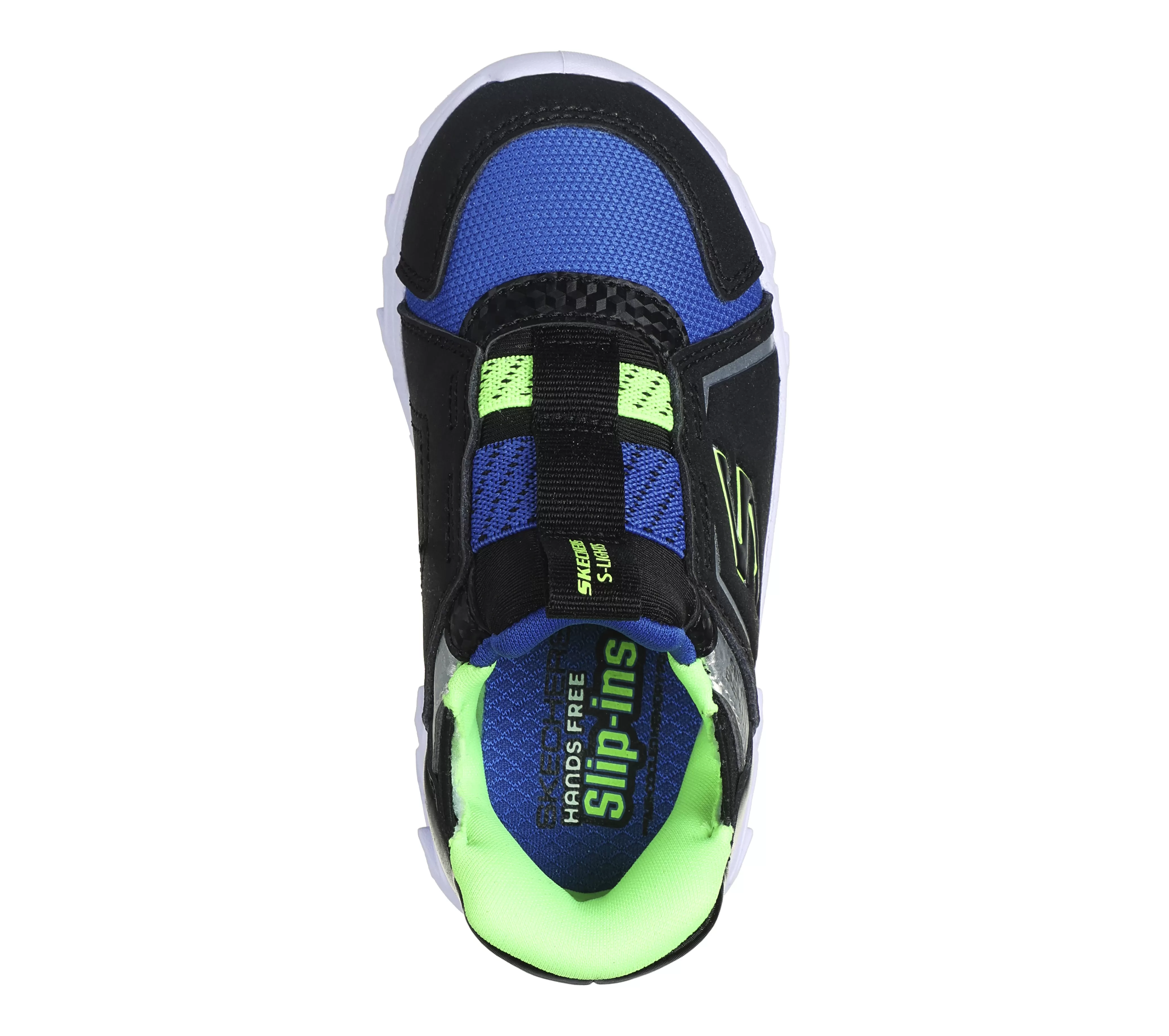 SKECHERS Slip-ins: Hypno-Flash 2.0 - Vexlux | Niños Sin Cordones | Con Luces