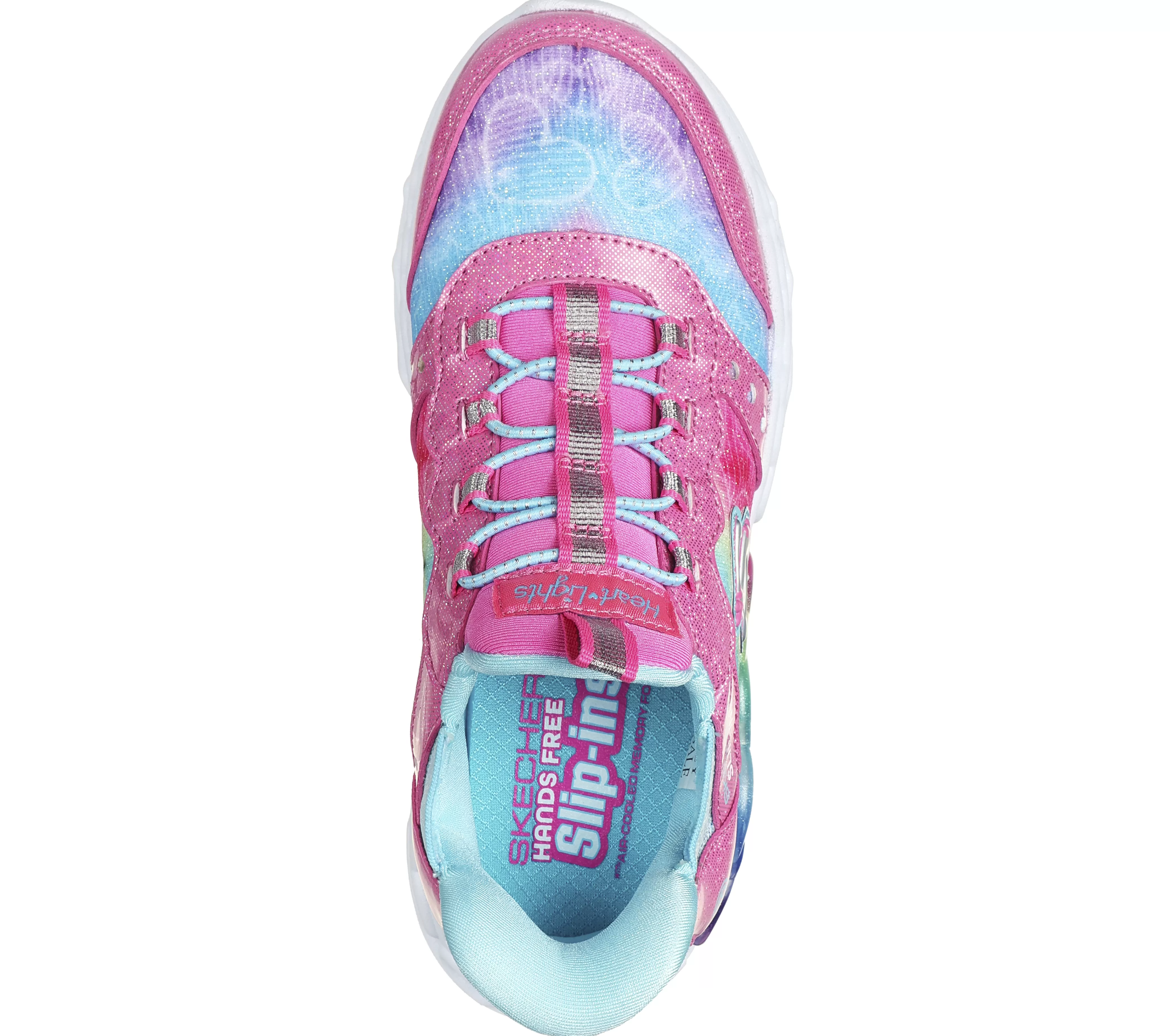 SKECHERS Slip-ins: Infinite Heart Lights | Niños Hands Free Slip-Ins | Zapatillas