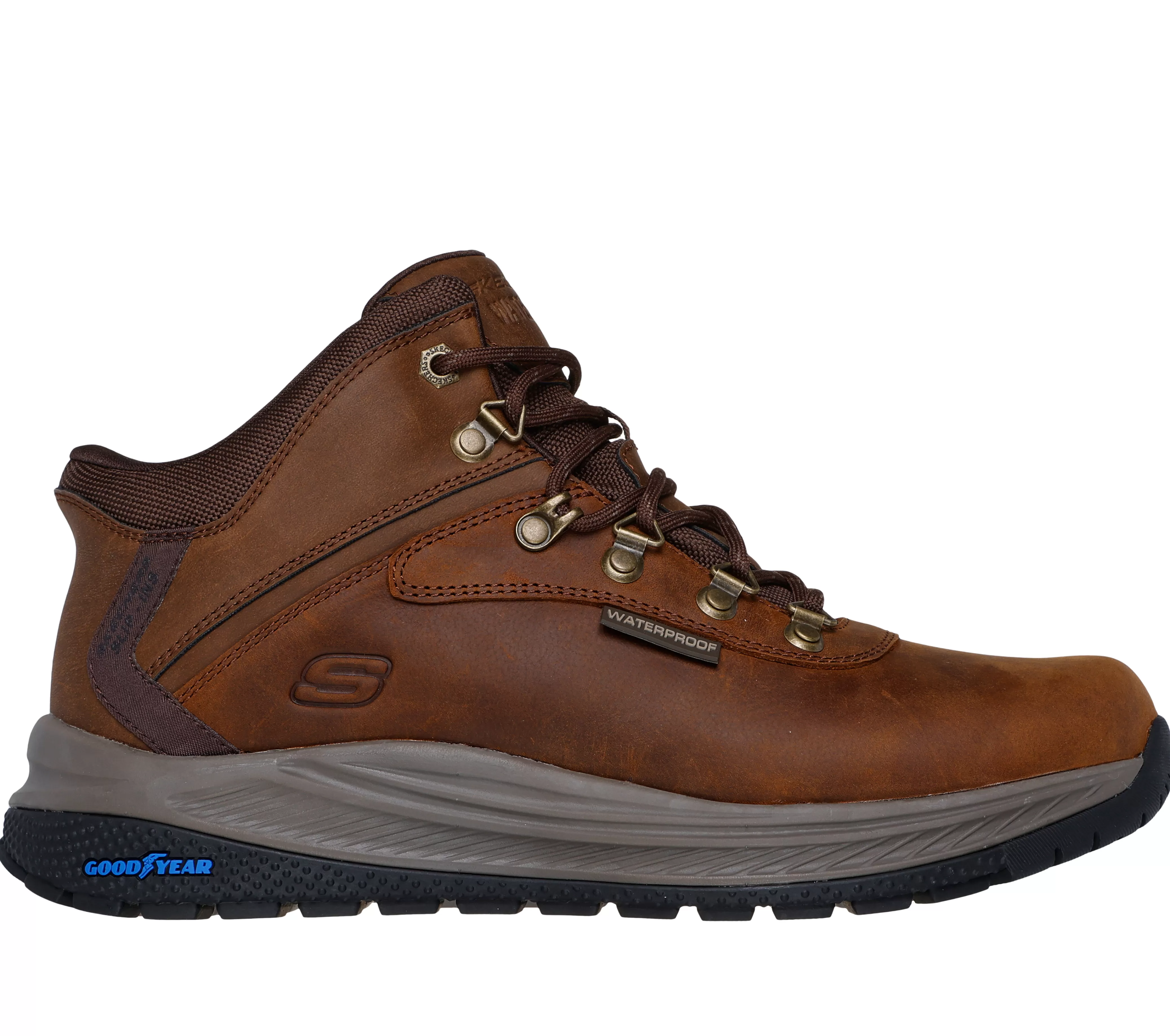 SKECHERS Slip-ins Relaxed Fit: Meroe - Pikeman | Hombre Botas | Hands Free Slip-Ins