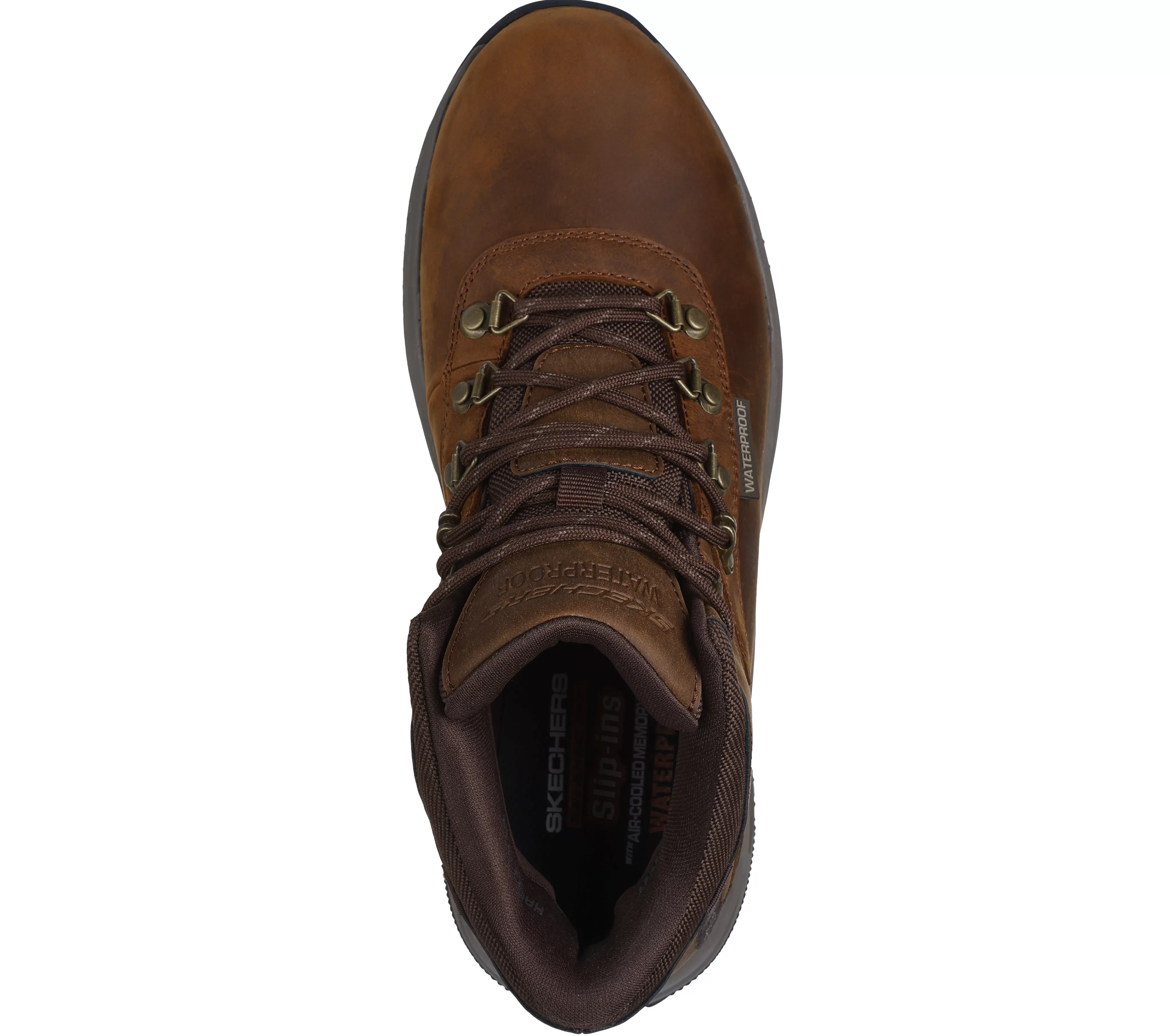 SKECHERS Slip-ins Relaxed Fit: Meroe - Pikeman | Hombre Botas | Hands Free Slip-Ins