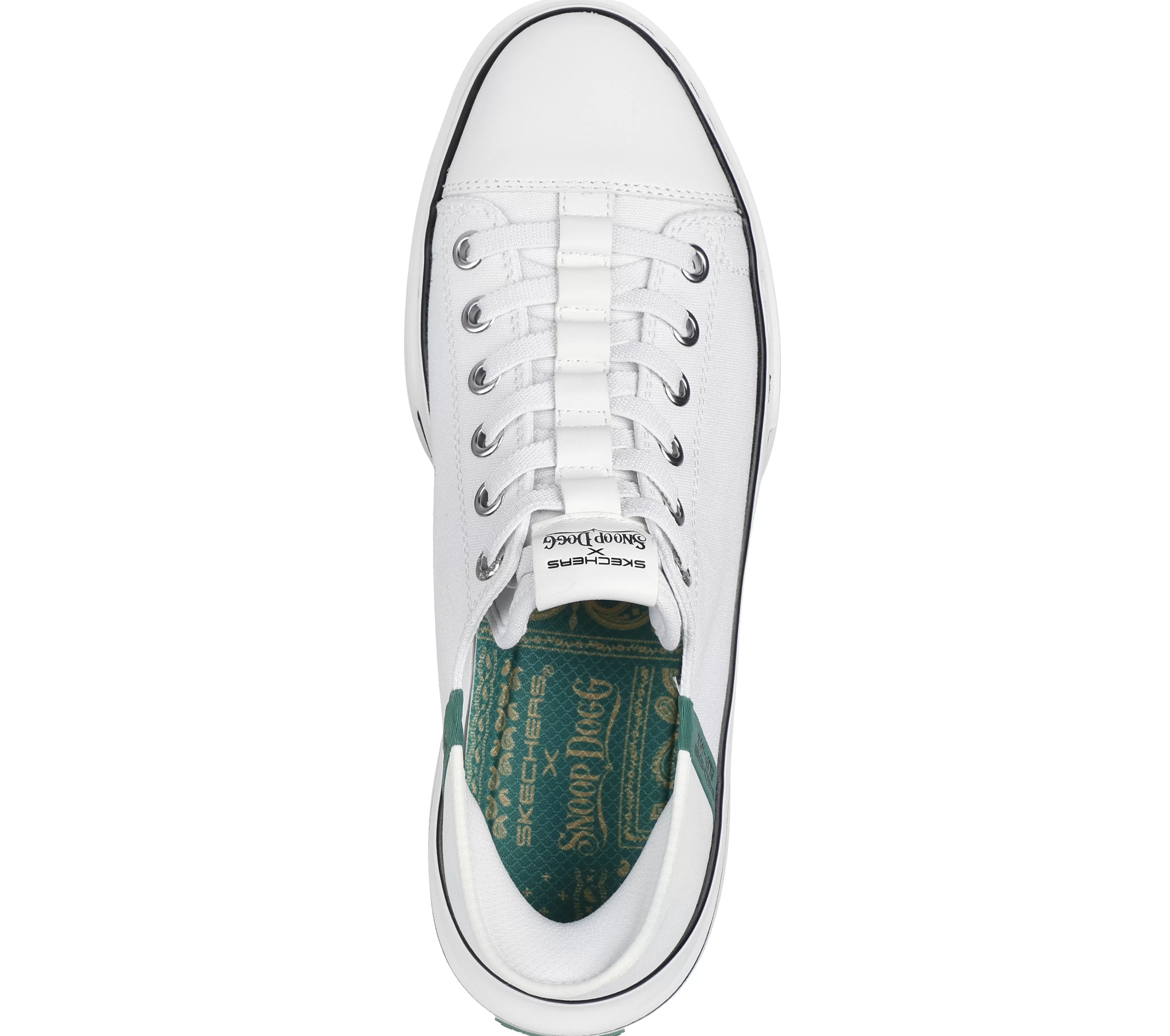 SKECHERS Slip-ins: Snoop One - Low Dogg Canvas | Hombre Calzado De Lona | Hands Free Slip-Ins