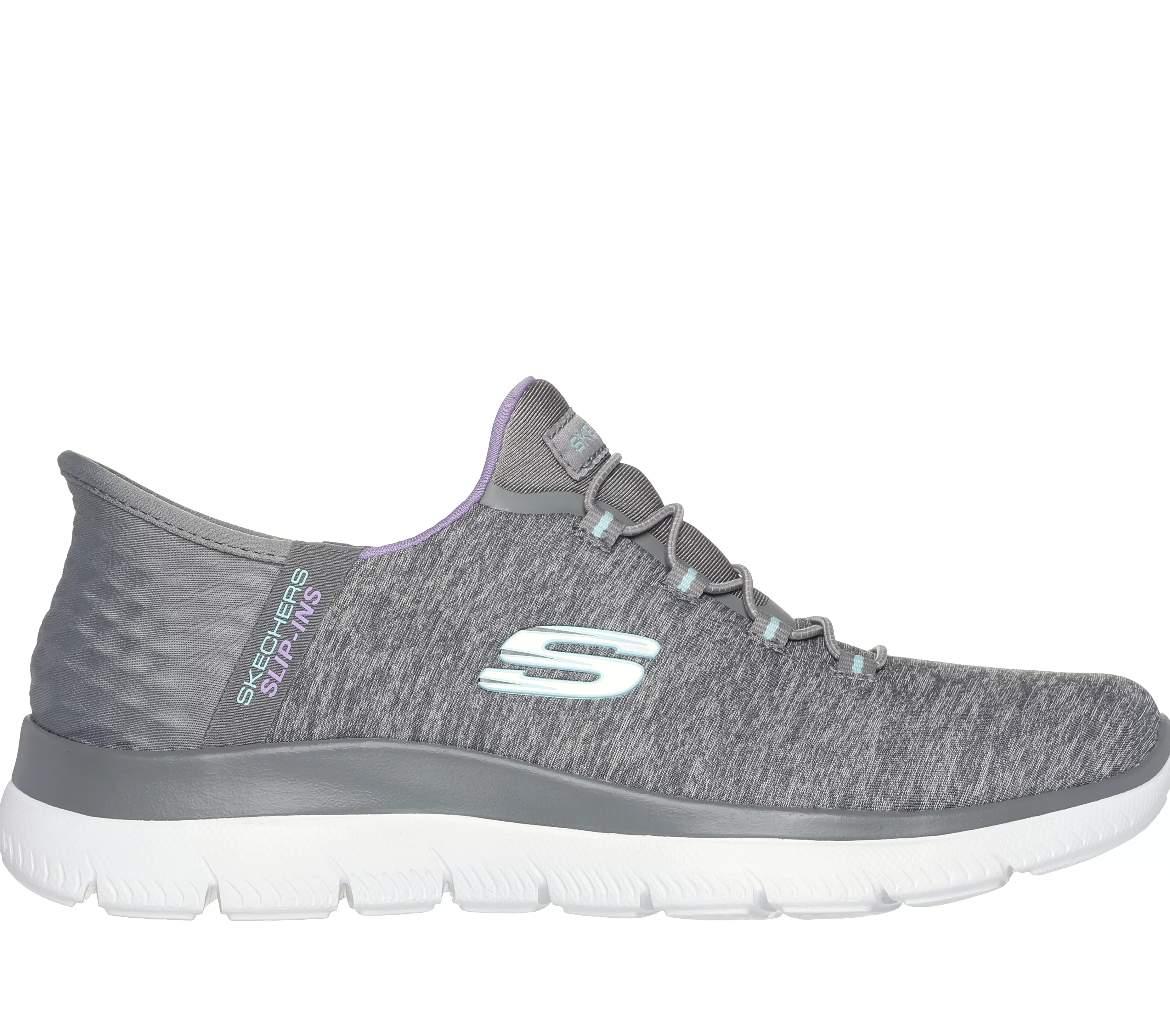 SKECHERS Slip-ins: Summits - Dazzling Haze | Mujer Sin Cordones | Hands Free Slip-Ins