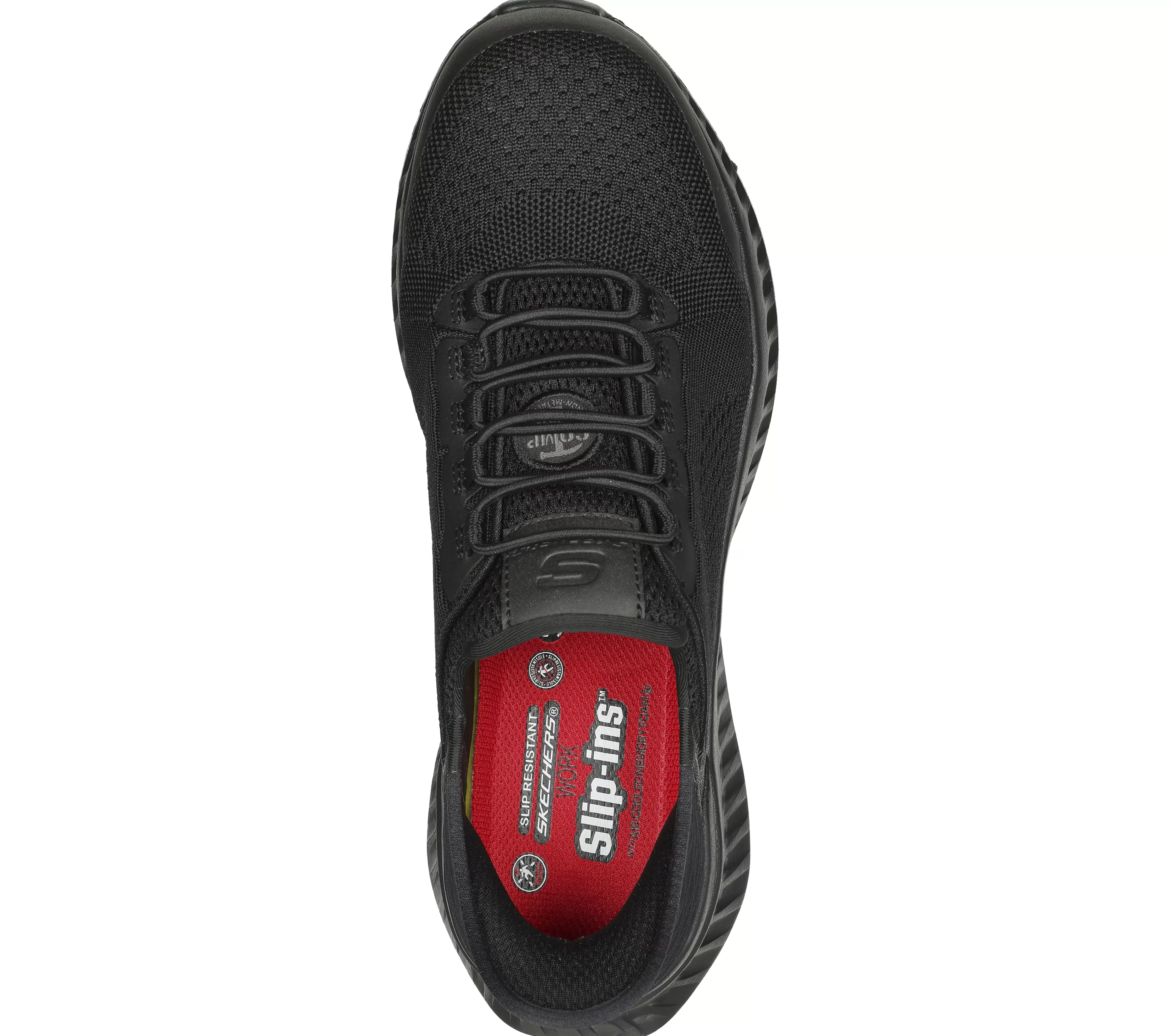 SKECHERS Slip-ins Work: Tilido - Fletchit CT | Hombre Sin Cordones | Hands Free Slip-Ins