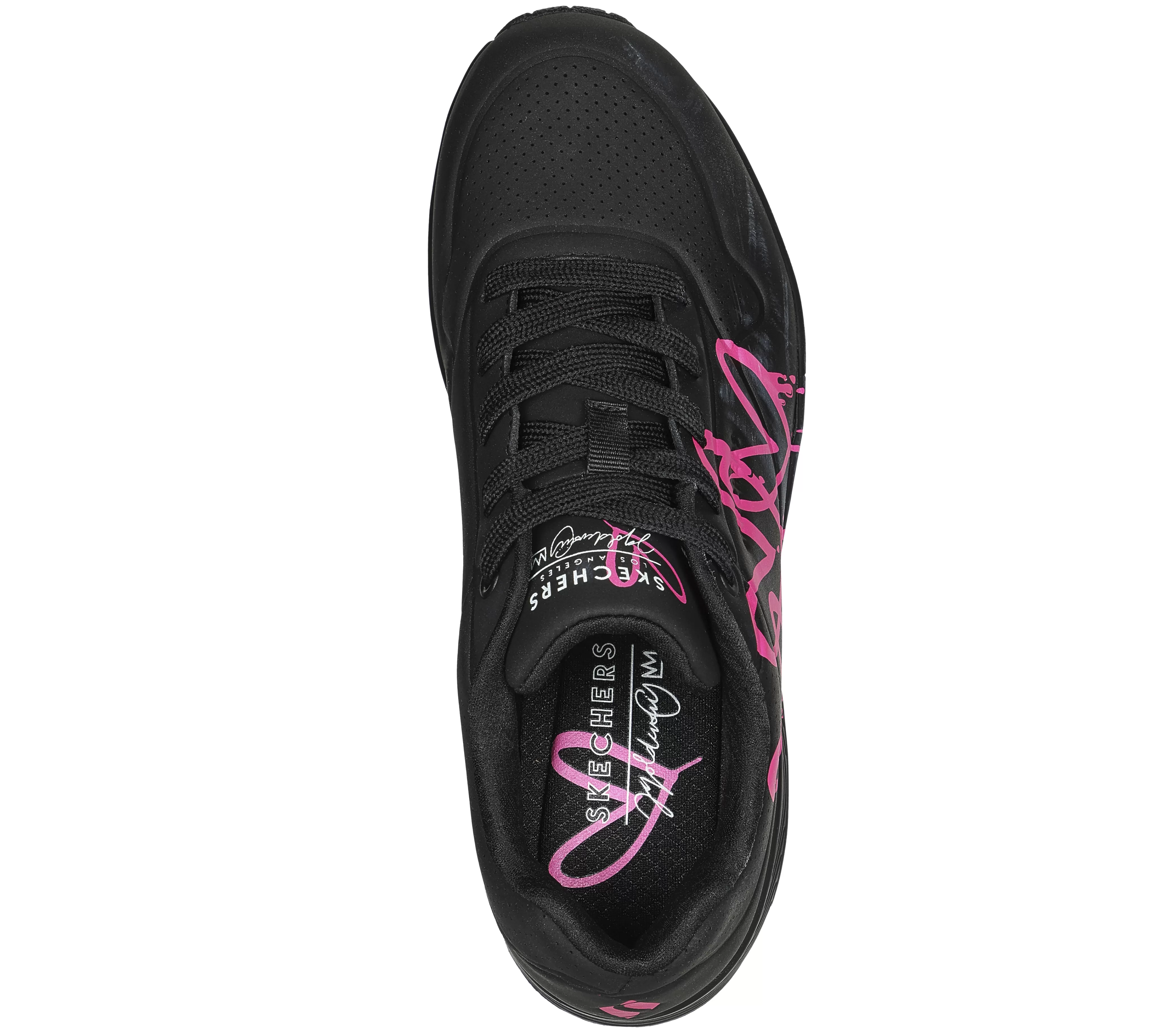 SKECHERS X JGoldcrown: Uno - Dripping In Love | Mujer Con Cordones | Zapatillas Casual