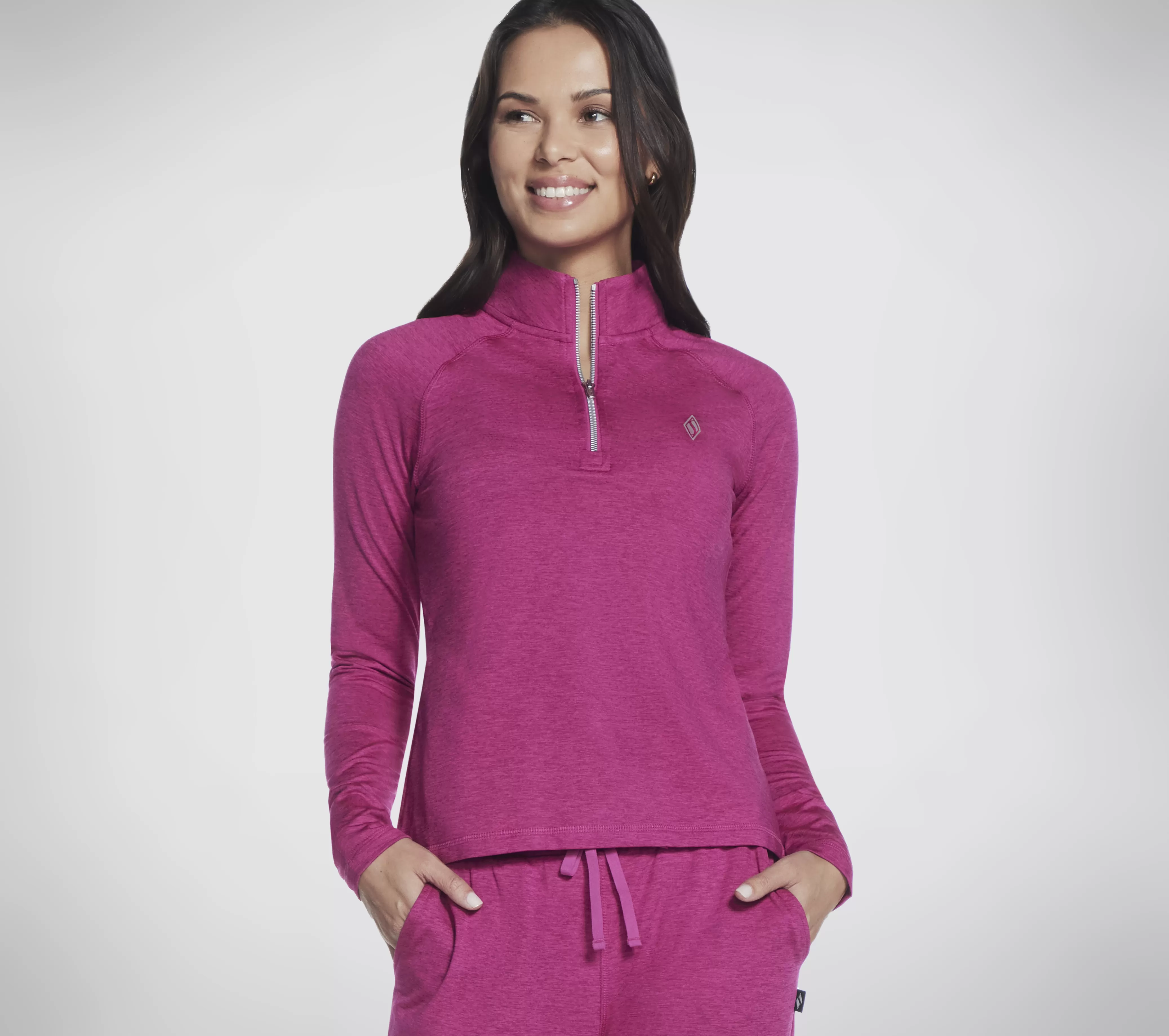 SKECHERS SKECH-KNITS ULTRA GO 1/4 Zip | Mujer Tops Y Partes De Arriba | Tops Y Partes De Arriba