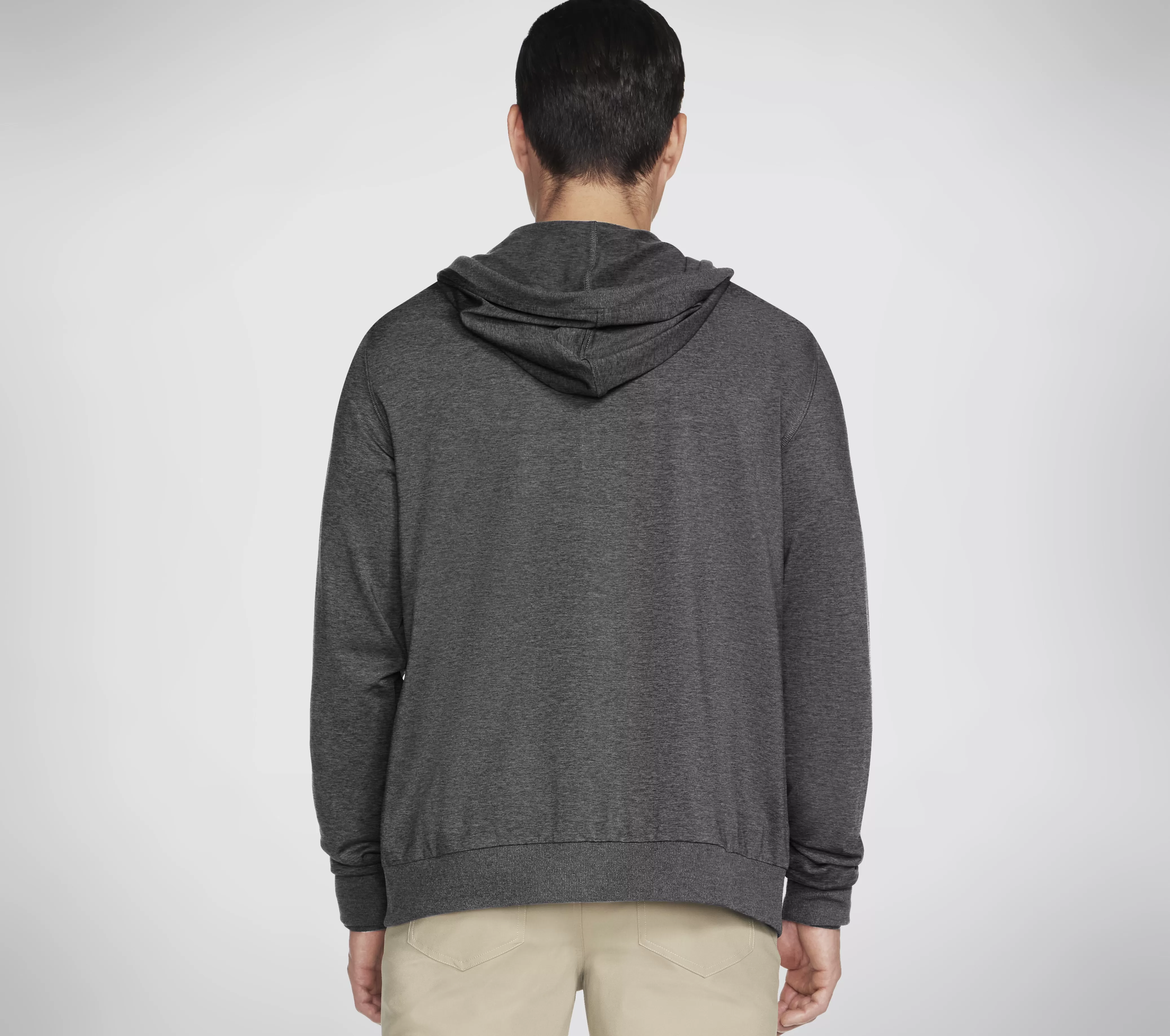 SKECHERS SKECH-KNITS ULTRA GO Full Zip Hoodie | Hombre Partes De Arriba | Partes De Arriba