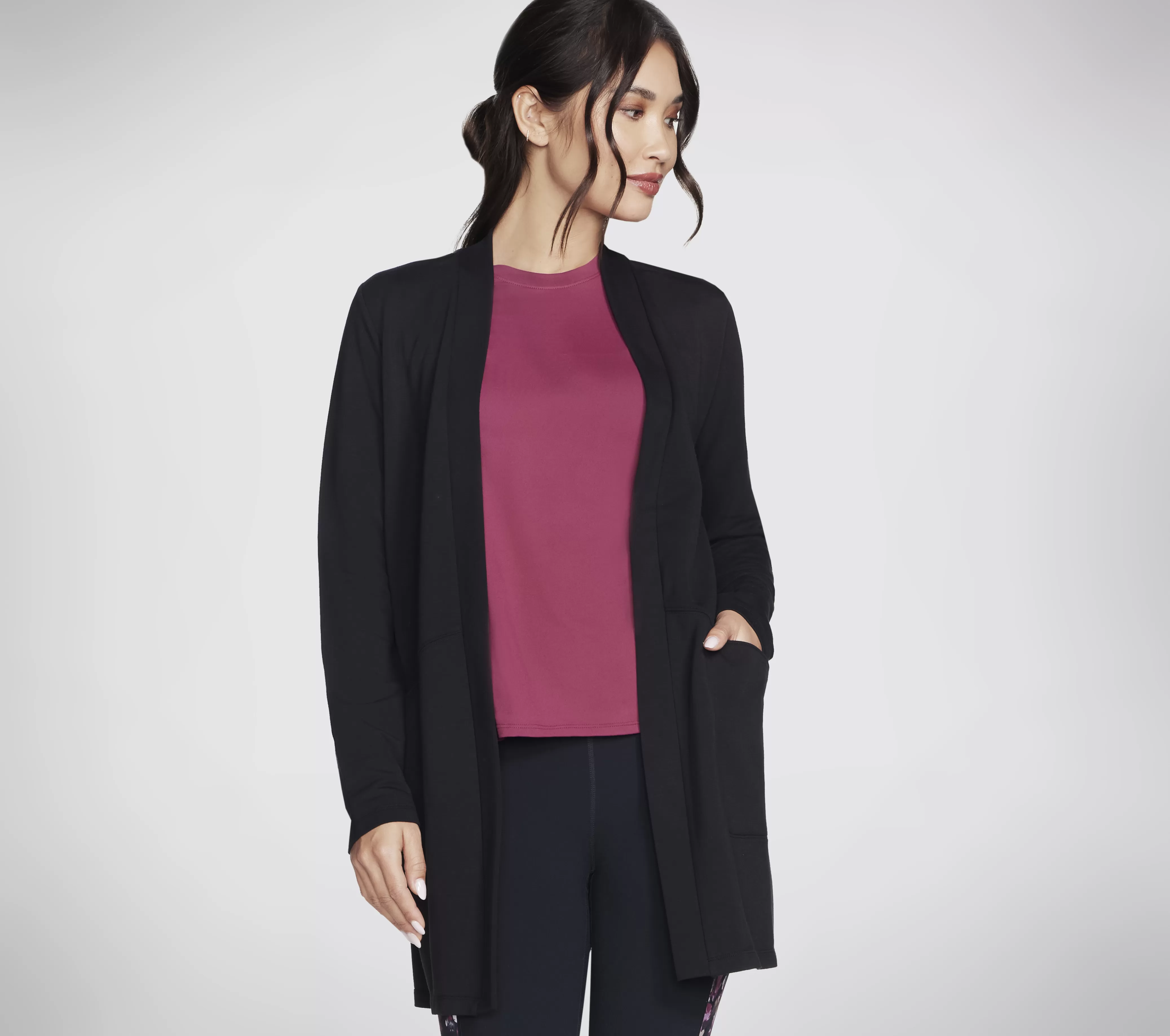 SKECHERS Skechluxe Renew Cardigan | Mujer Tops Y Partes De Arriba | Tops Y Partes De Arriba