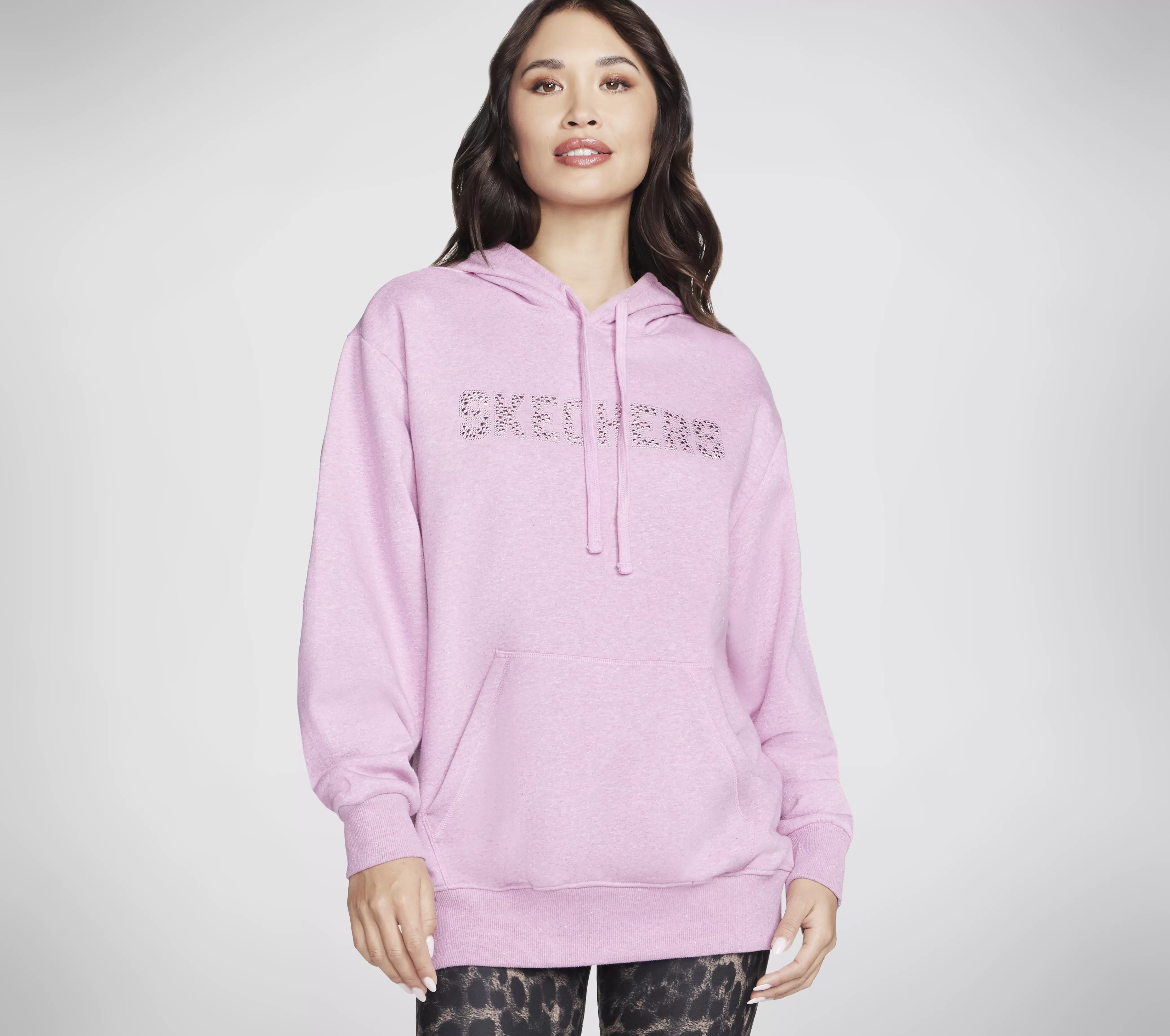 SKECHERS Skech-Sweats Shine Hoodie | Mujer Tops Y Partes De Arriba | Tops Y Partes De Arriba