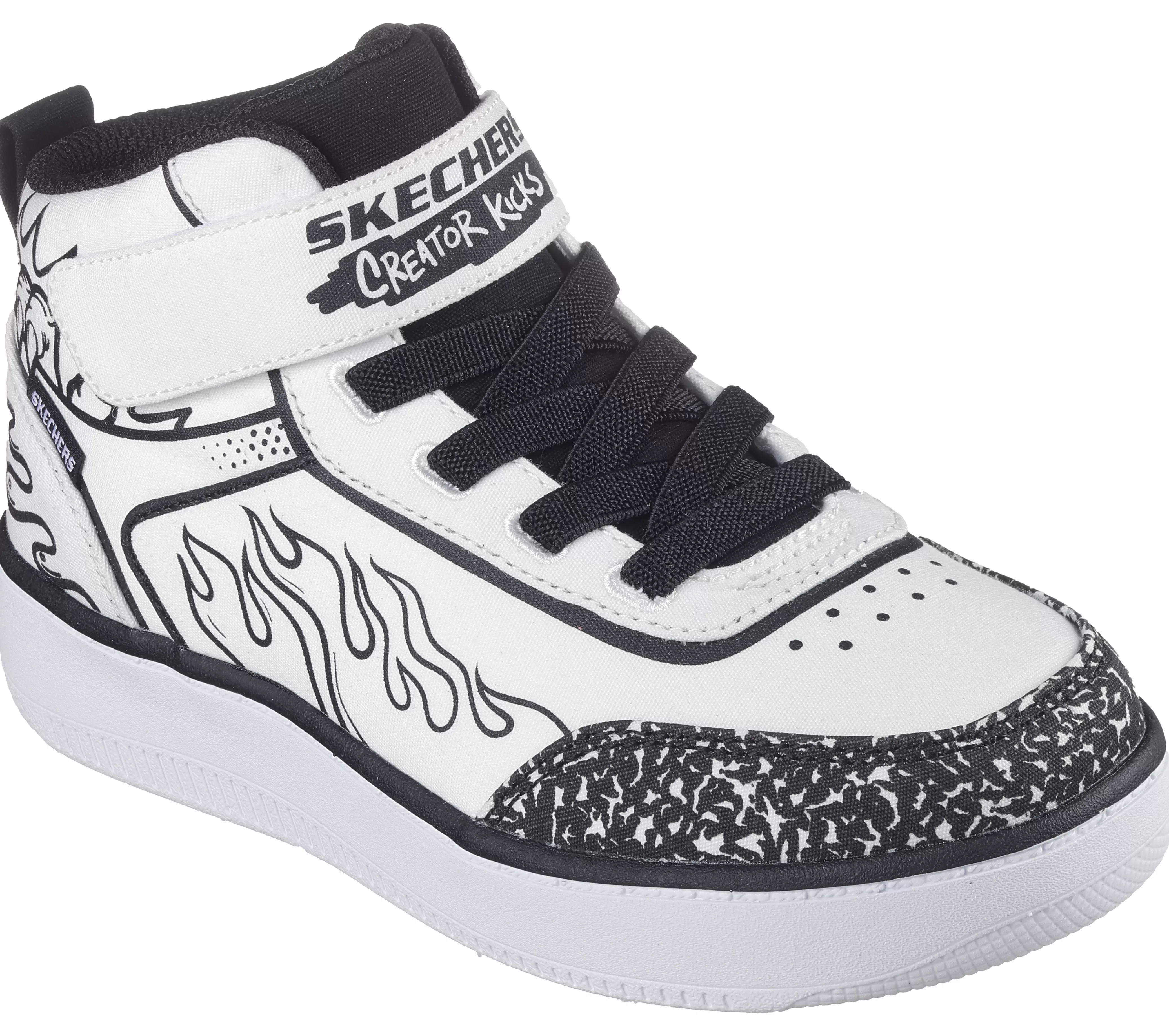 SKECHERS Sport Court 92 - Color-Blitz | Niños Zapatillas