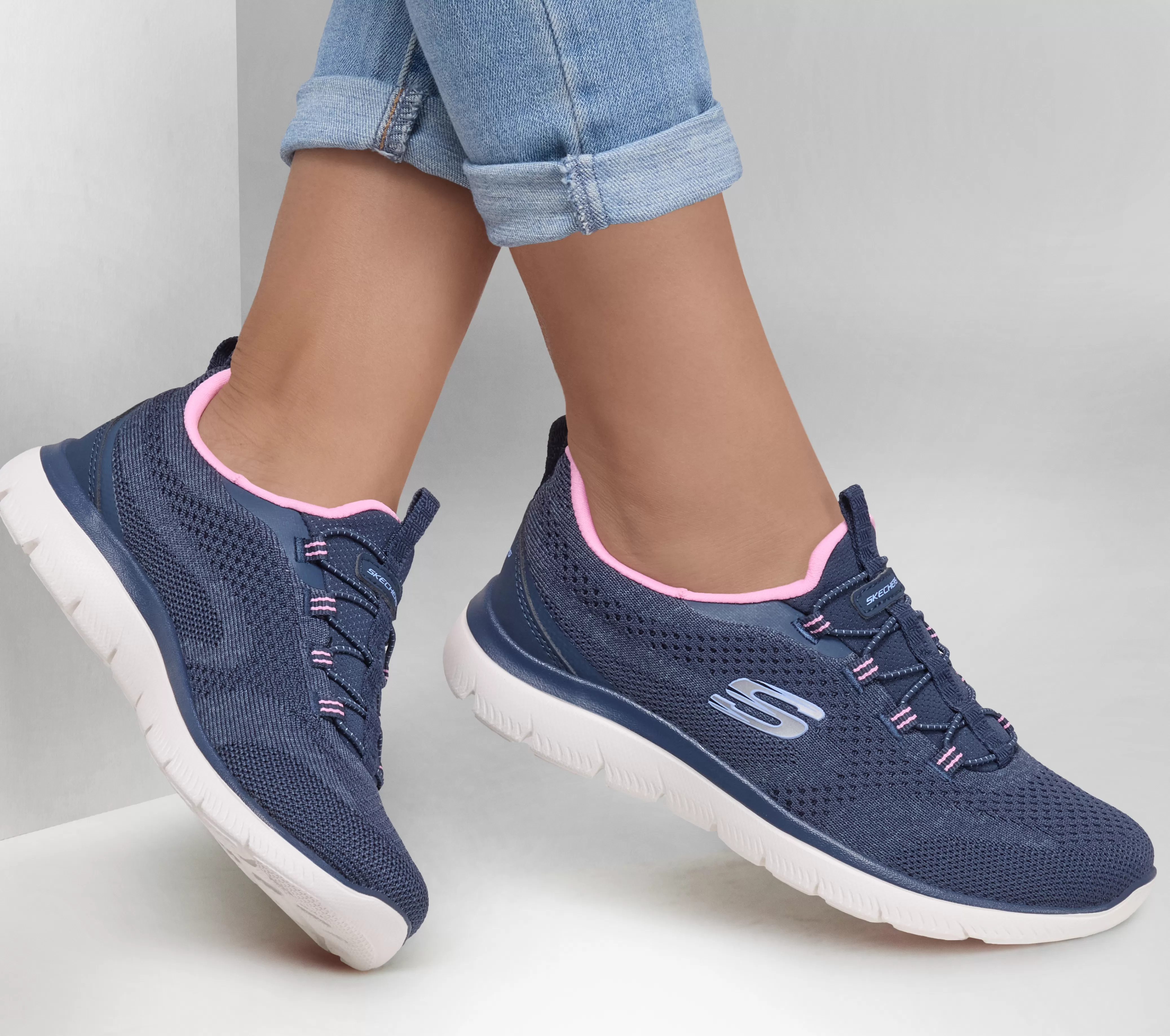 SKECHERS Summits - New Nature | Mujer Zapatillas Casual | Sin Cordones