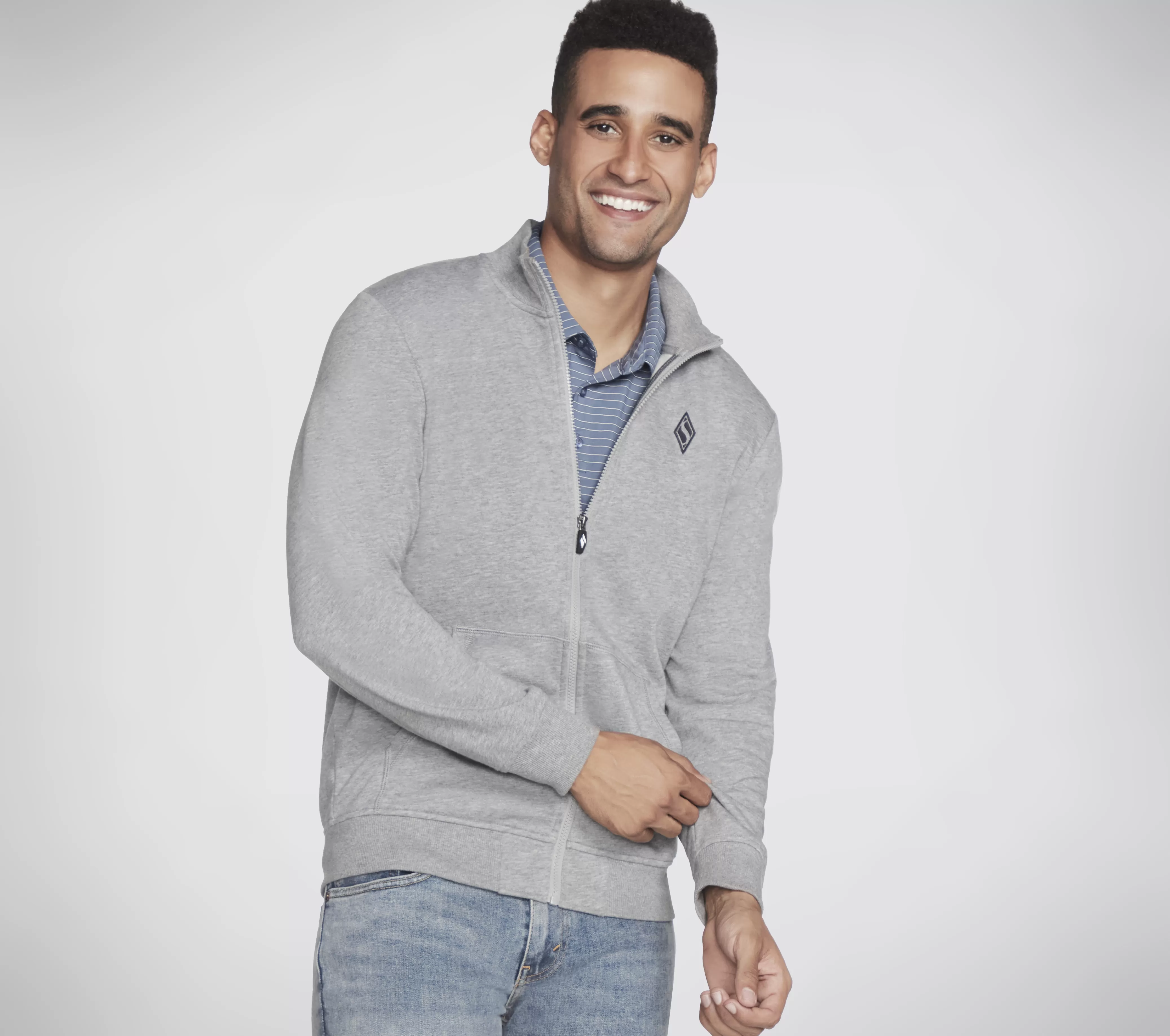 SKECHERS The Hoodless Hoodie GO WALK Everywhere Jacket | Hombre Partes De Arriba | Partes De Arriba