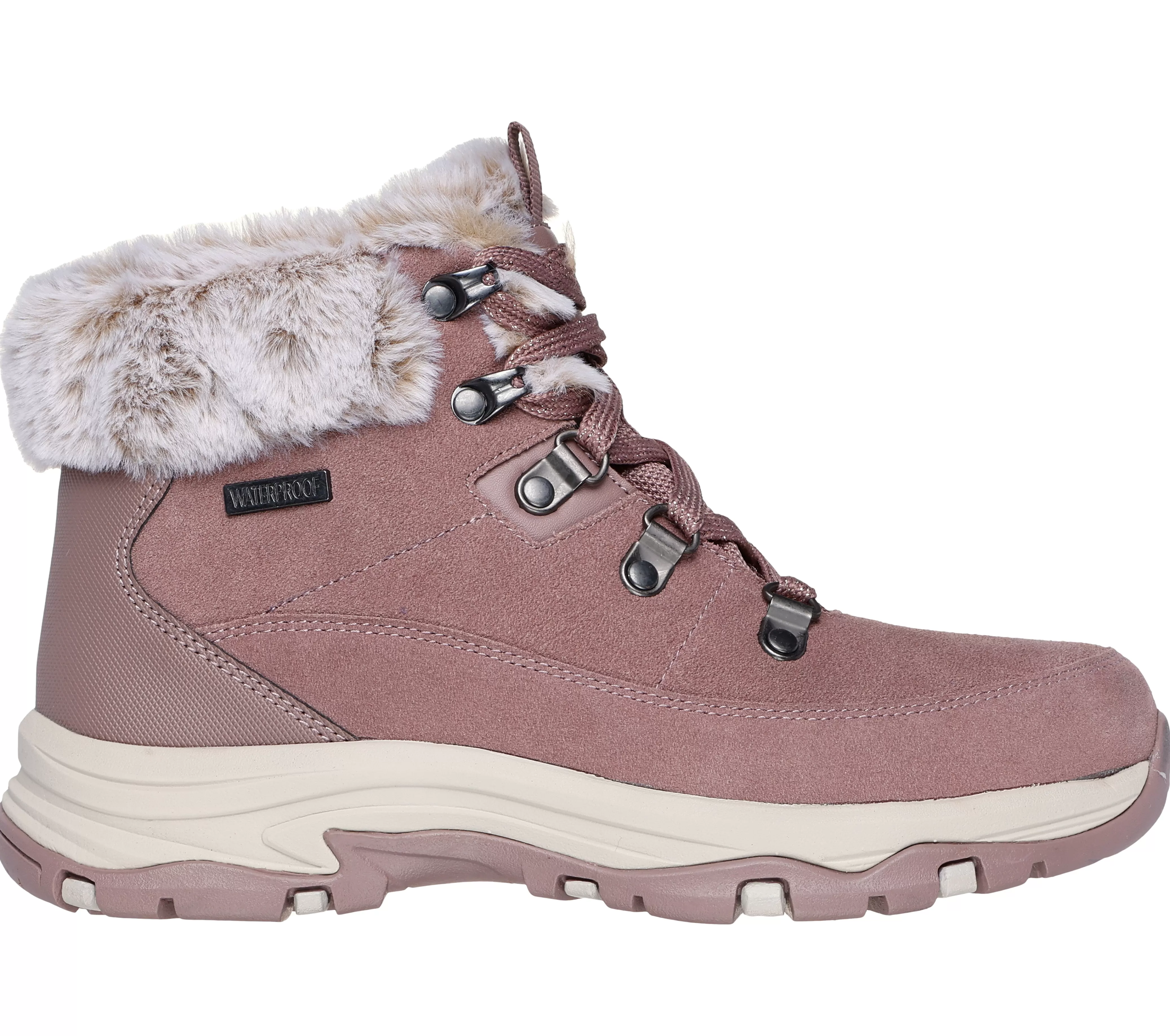 SKECHERS Trego - Snow Worries | Mujer Con Cordones | Botas