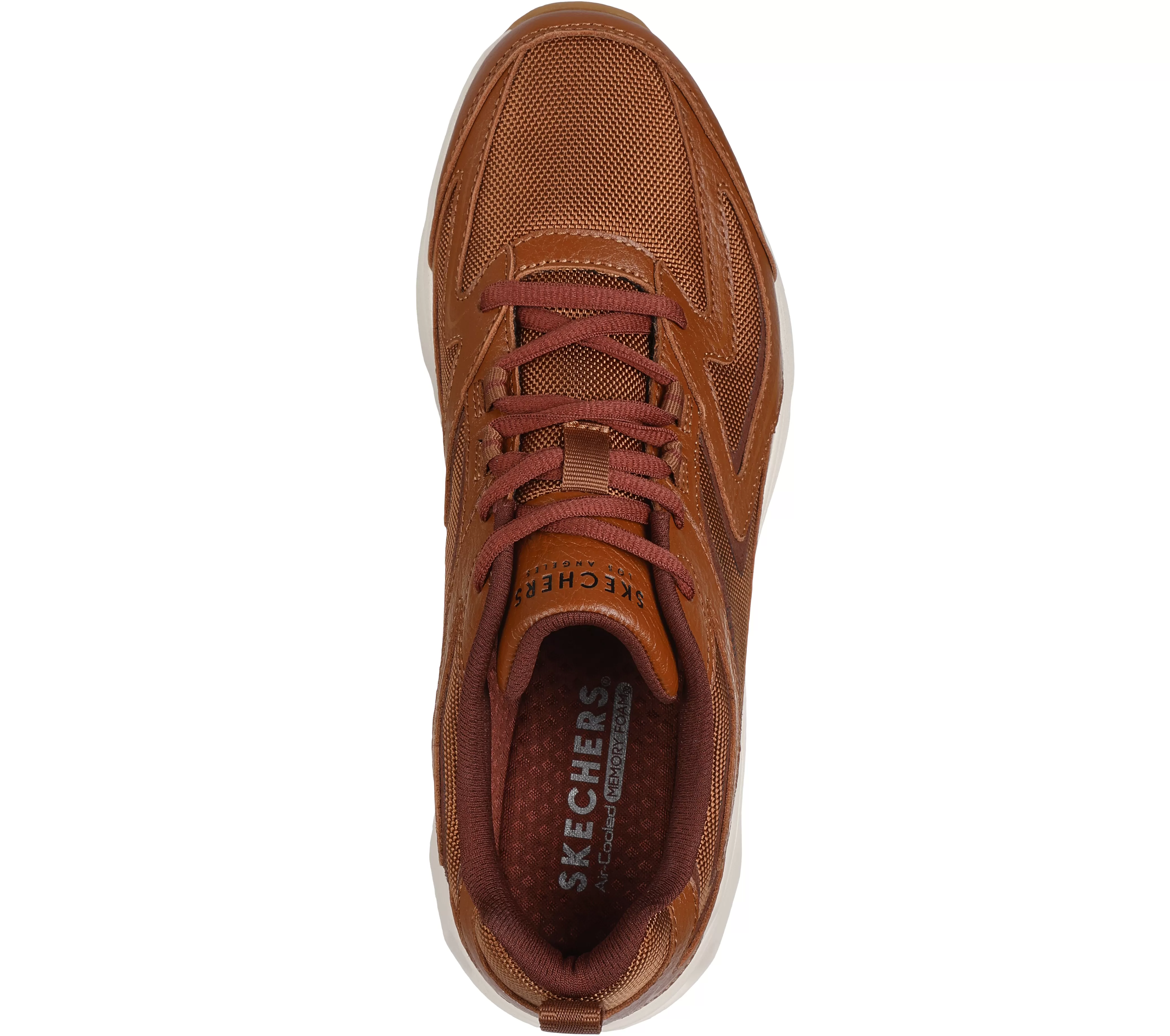 SKECHERS Tres-Air Uno - Craft Leather Air | Hombre Con Cordones | Zapatillas Casual