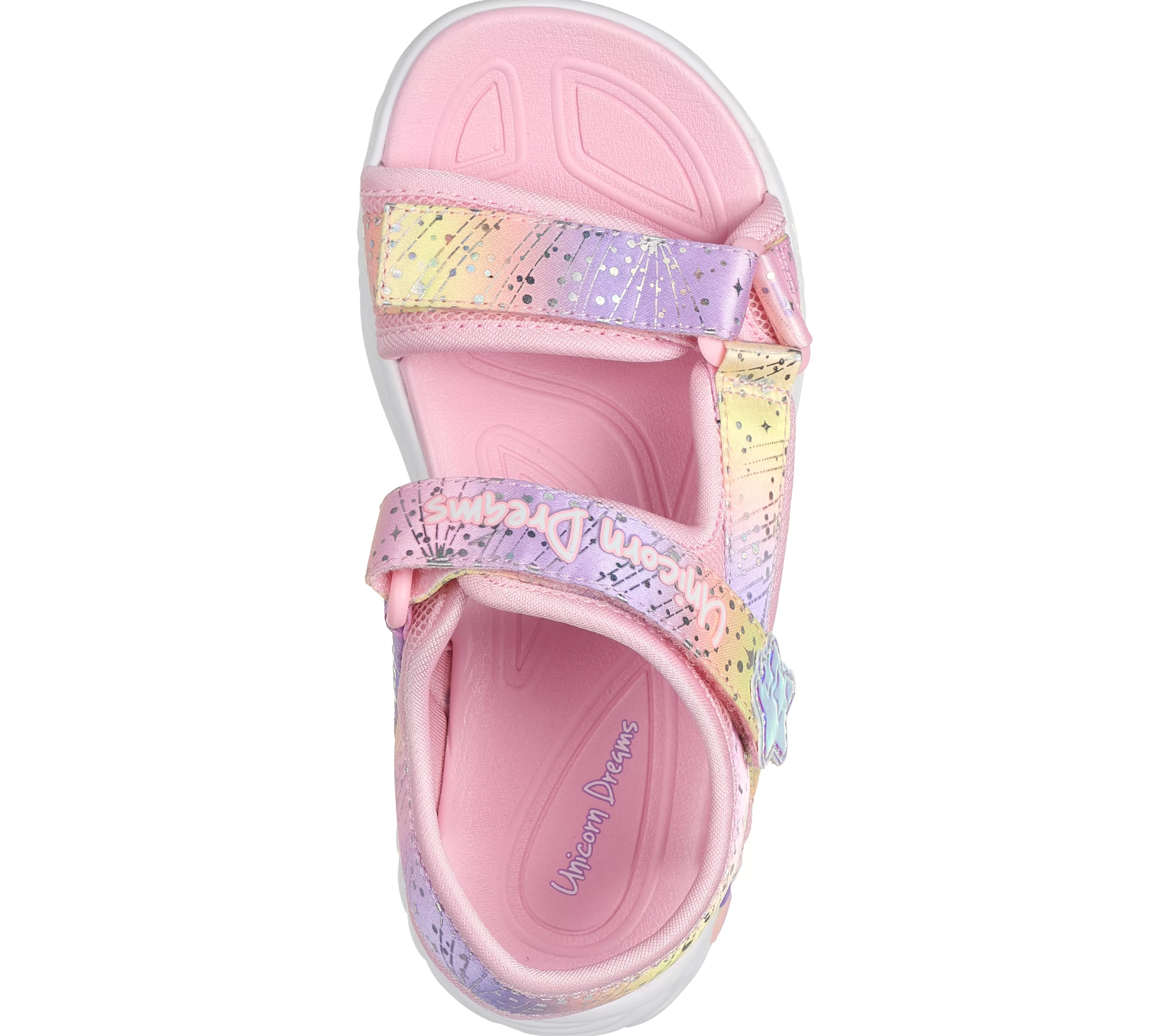 SKECHERS Unicorn Dreams - Majestic Bliss | Niños Sin Cordones | Con Luces