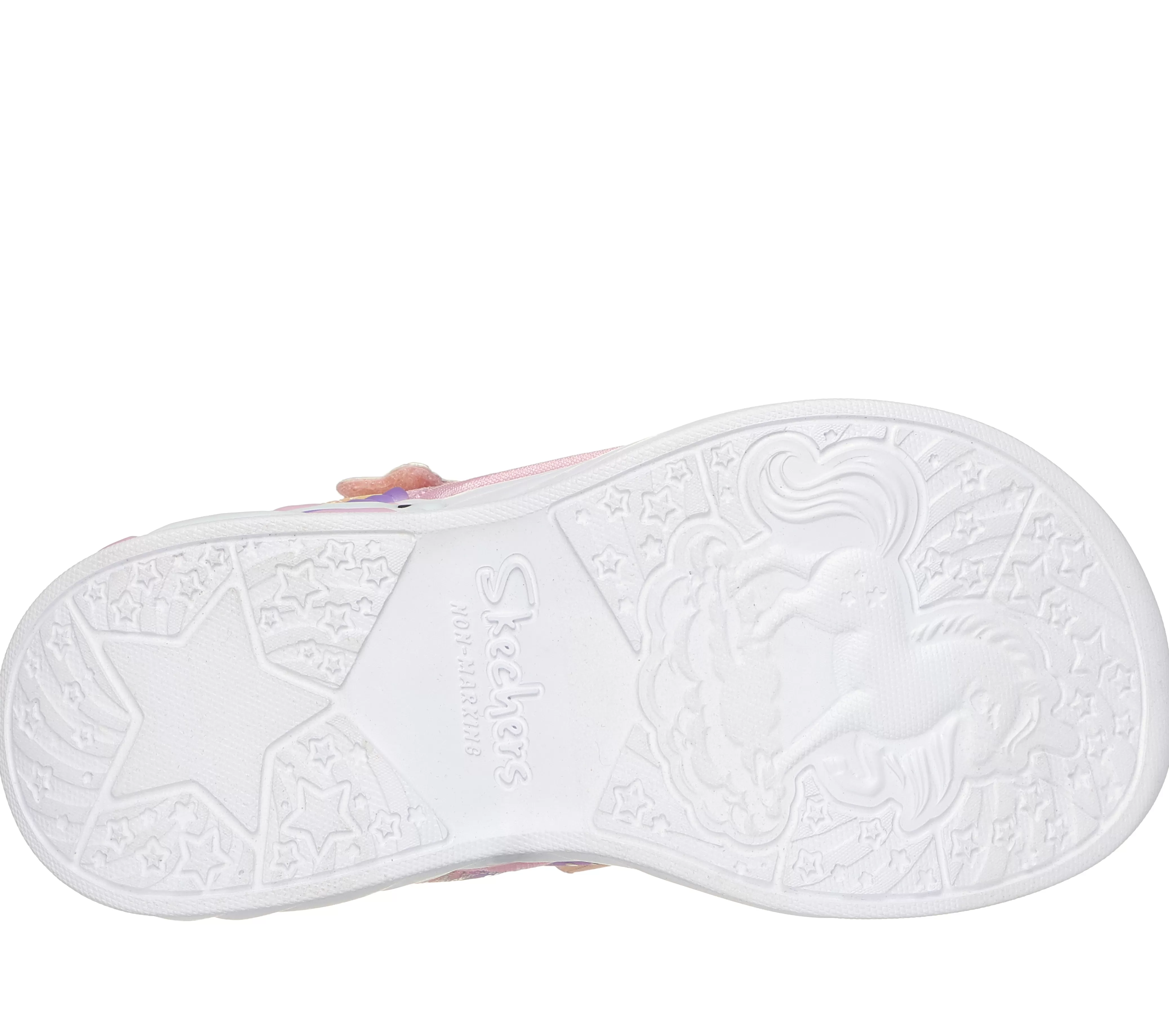 SKECHERS Unicorn Dreams - Majestic Bliss | Niños Sin Cordones | Con Luces