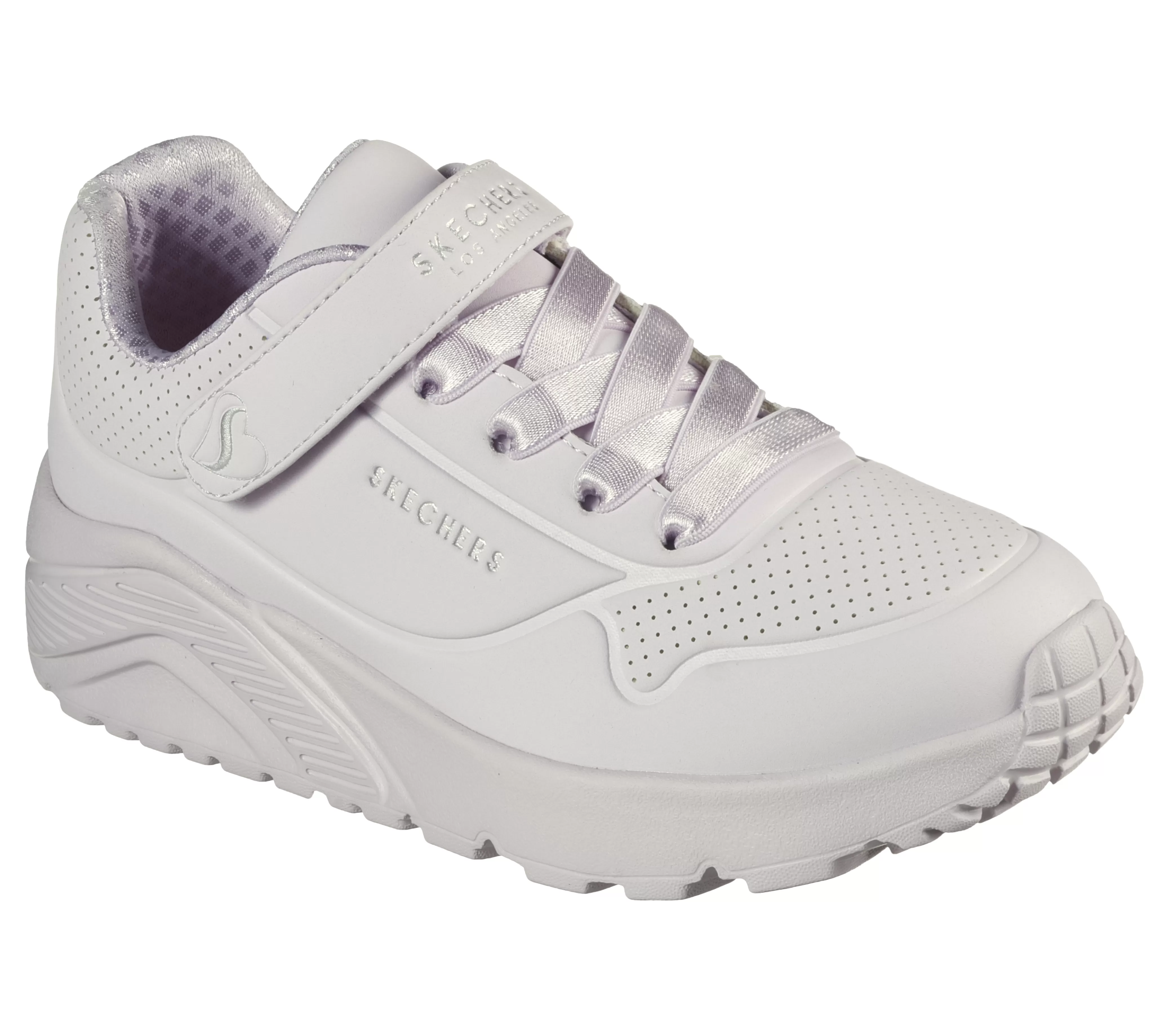 SKECHERS Uno Lite - Frosty Vibe | Niños Sin Cordones