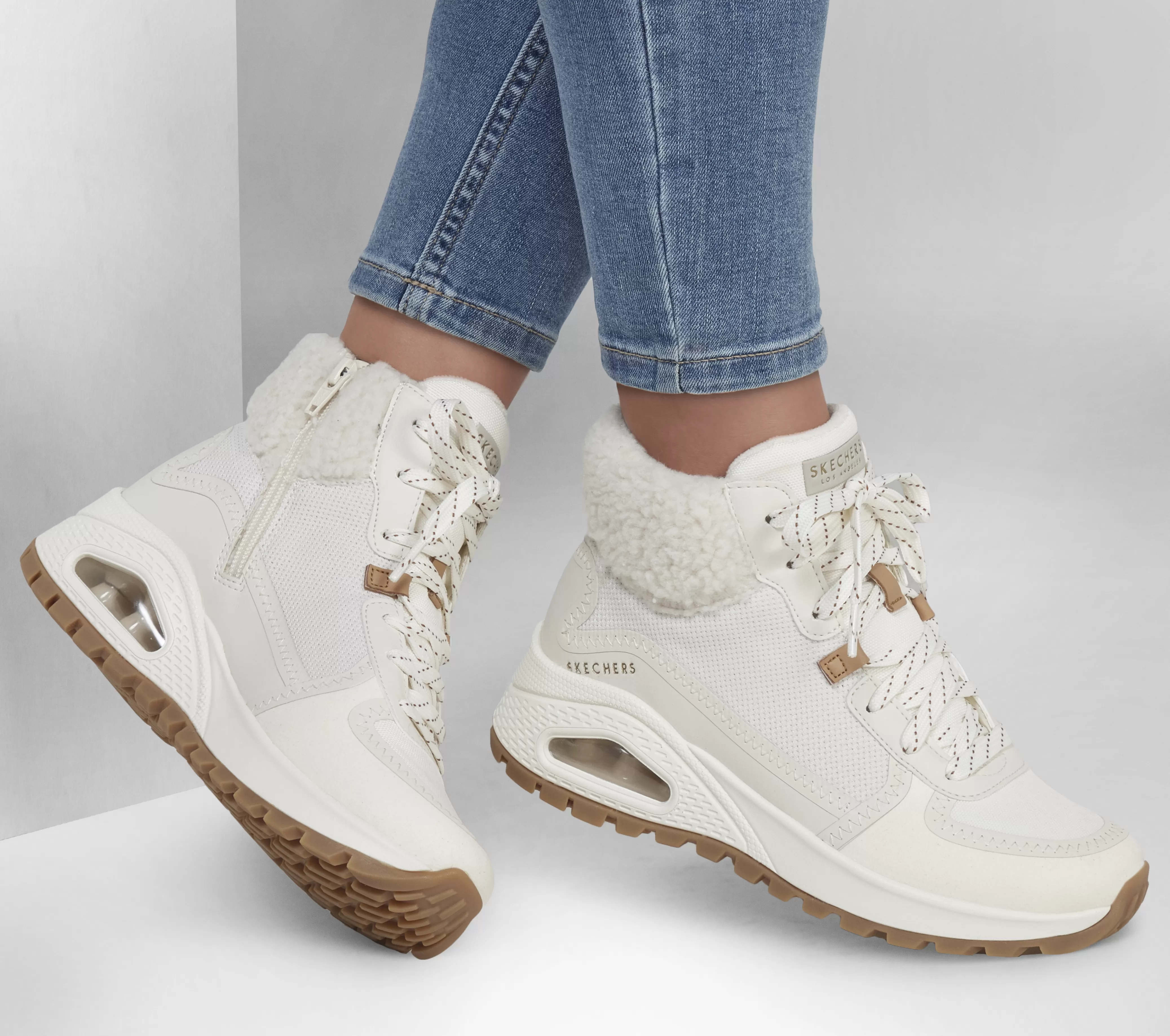 SKECHERS Uno Rugged - Fall Mode | Mujer Con Cordones | Botas