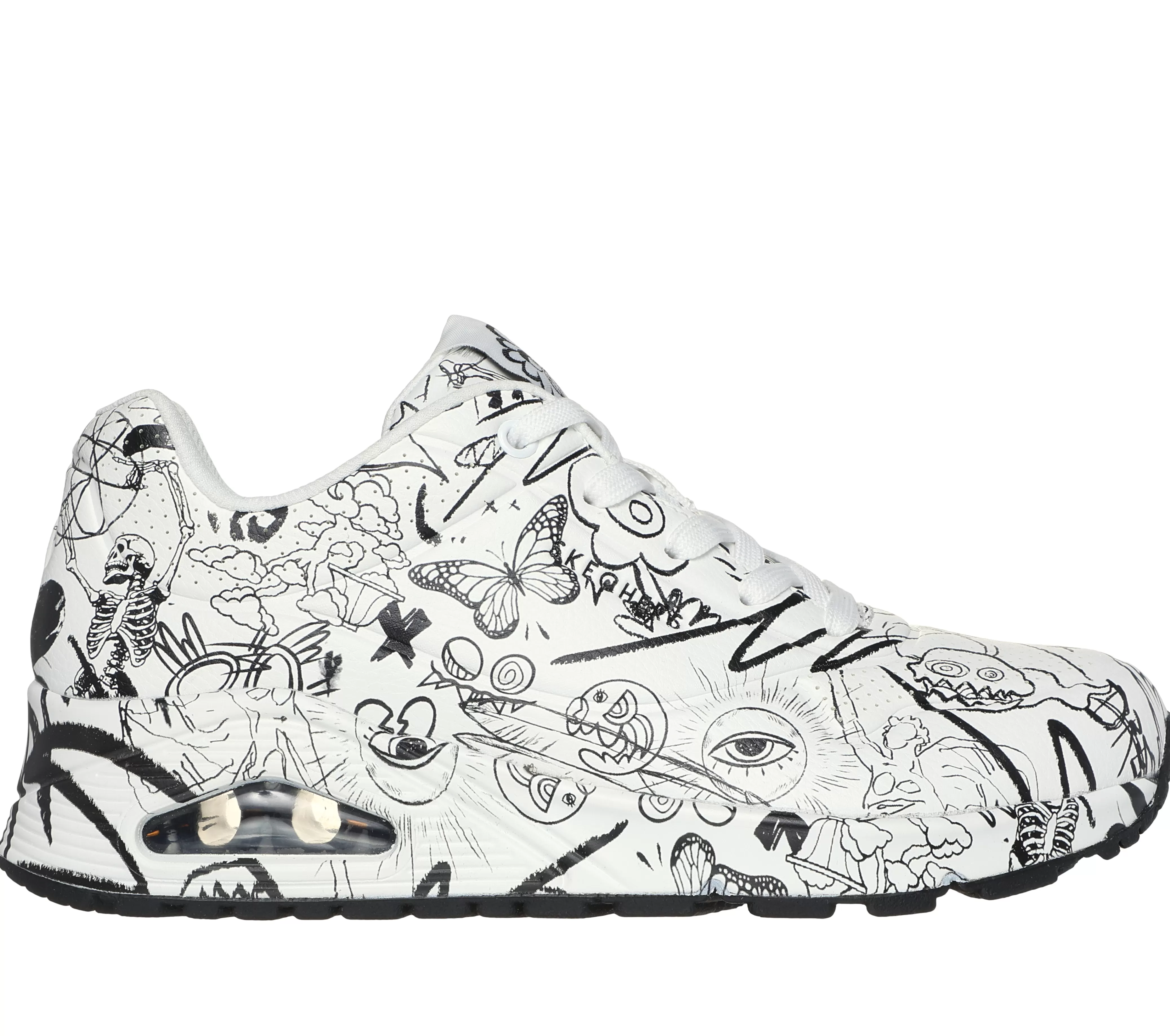 SKECHERS Vexx: Uno - Process Sketch | Mujer Zapatillas Casual