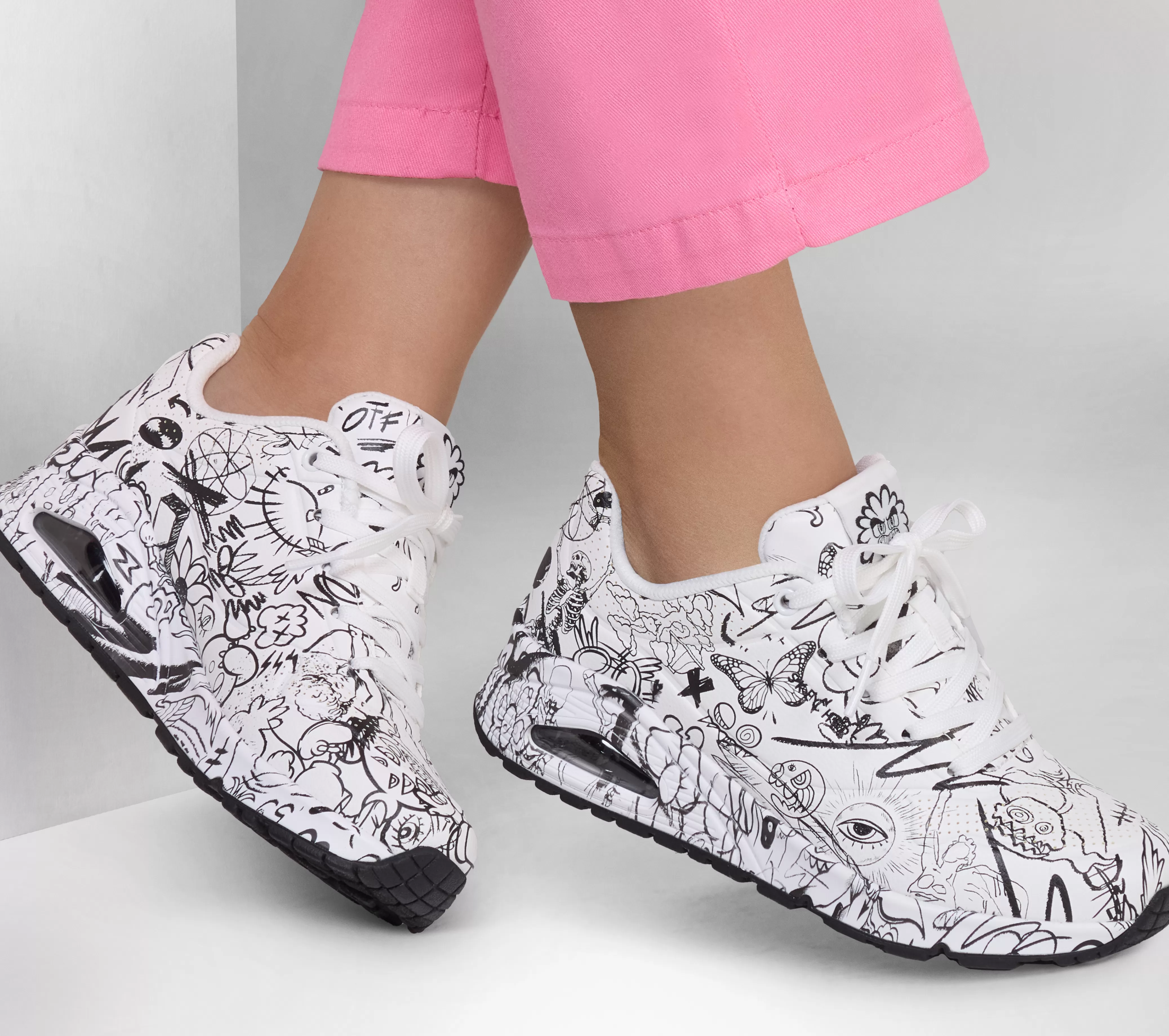 SKECHERS Vexx: Uno - Process Sketch | Mujer Zapatillas Casual