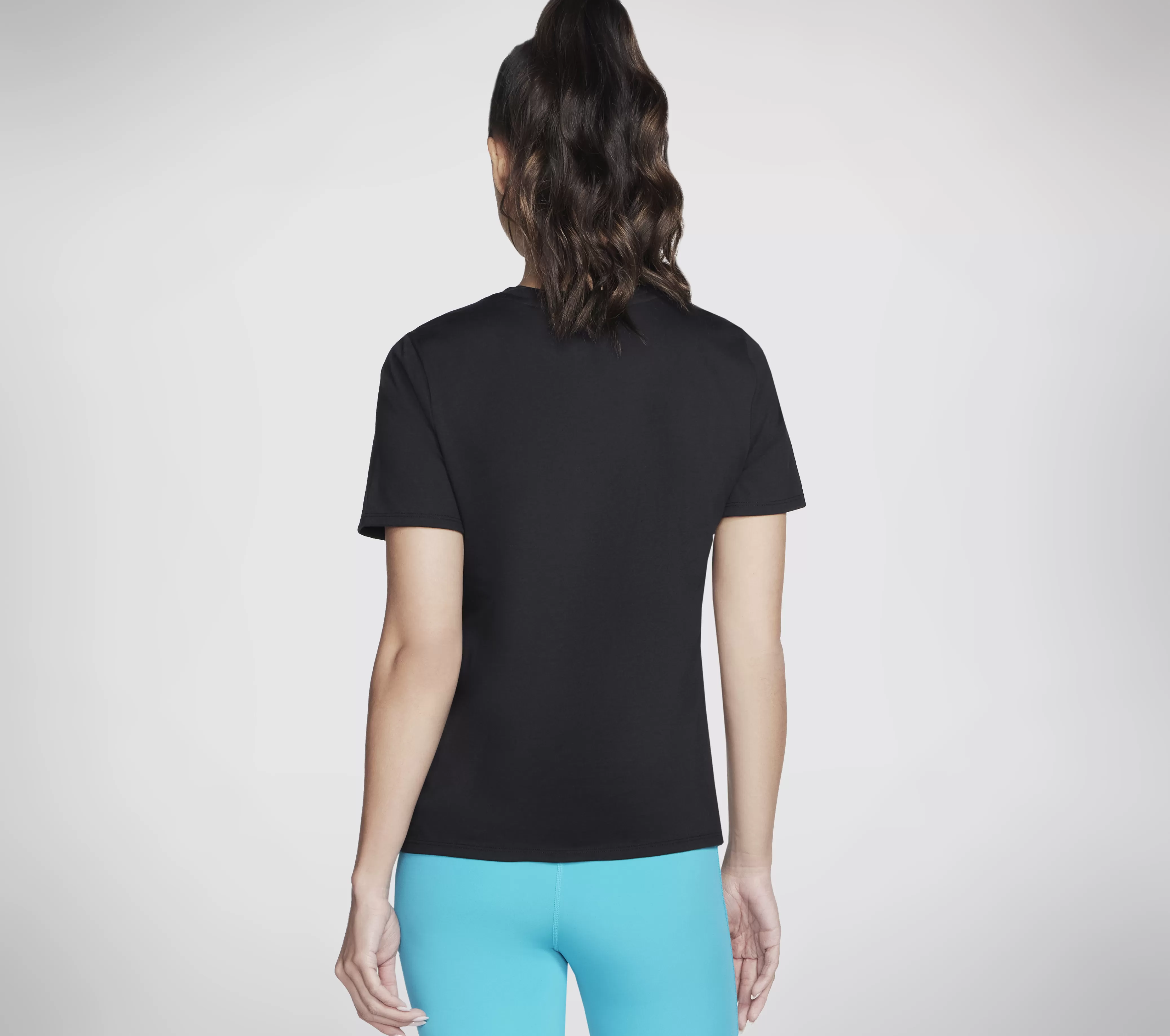 SKECHERS Vibrant Glow Short Sleeve Tee | Mujer Tops Y Partes De Arriba | Tops Y Partes De Arriba