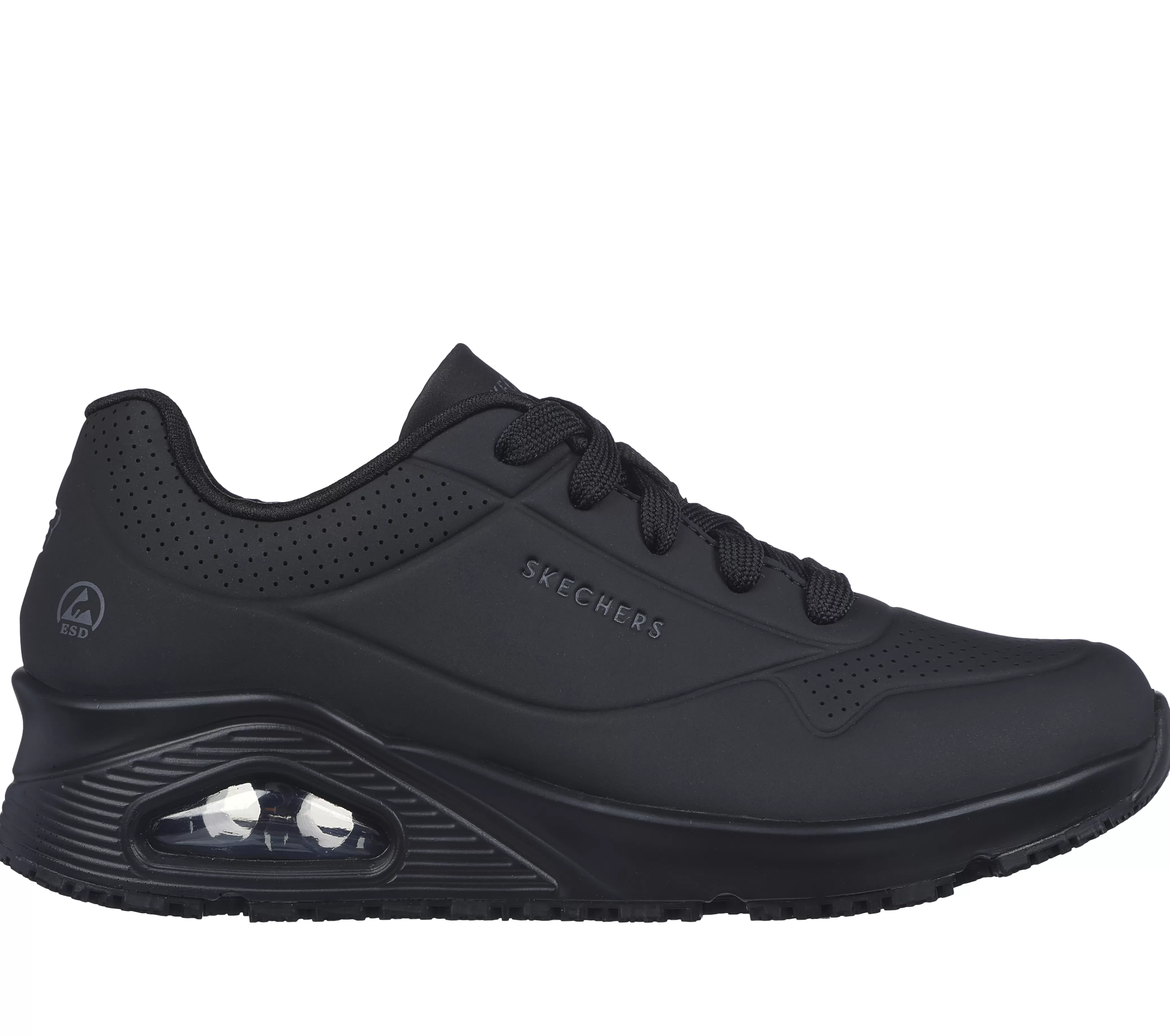 SKECHERS Work: Uno SR | Mujer Con Cordones | Zapatillas Casual